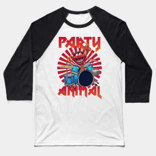 Party The Muppets Show - Drummer Baseball T-Shirt